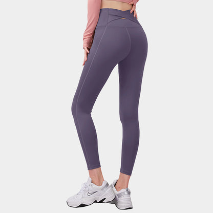 Pantalones de yoga fitness Leggings de control de abdomen para mujeres